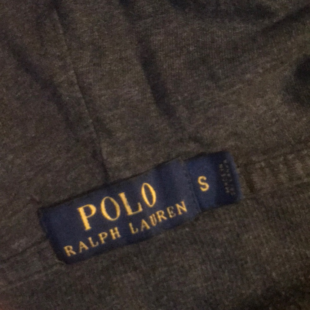 Grey small Ralph Lauren hoodie